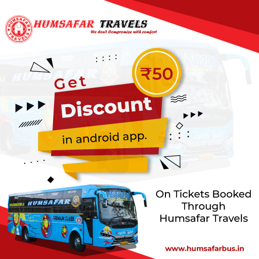 Online Bus Ticket Booking, Book Bus Ticket Online Humsafar Travels